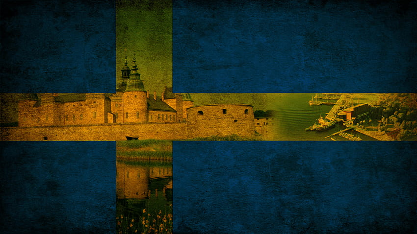 Schwedische Flagge, Schwedenflagge HD-Hintergrundbild