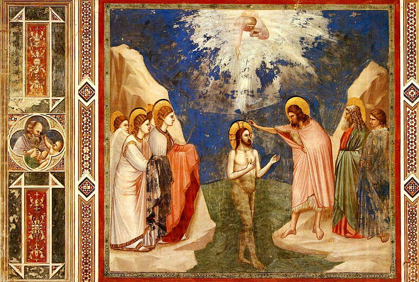 Baptism of Jesus HD wallpaper
