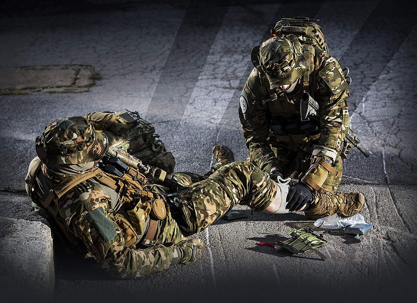 Combat Medic Essentials, армейски боен медик HD тапет