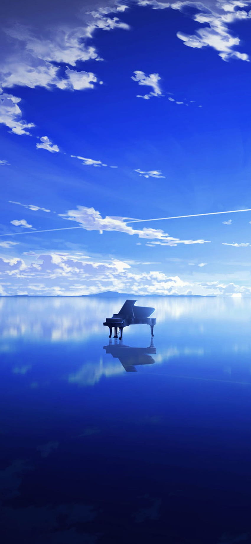 Piano iPhone, piano anime iphone HD phone wallpaper