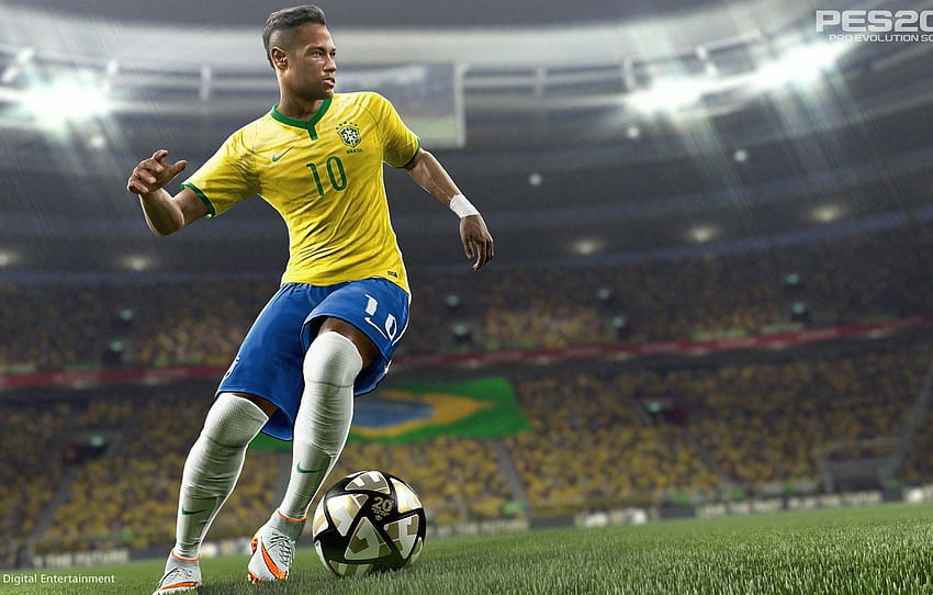 Brazylia, Neymar, Pro Evolution Soccer, pes Neymar Tapeta HD