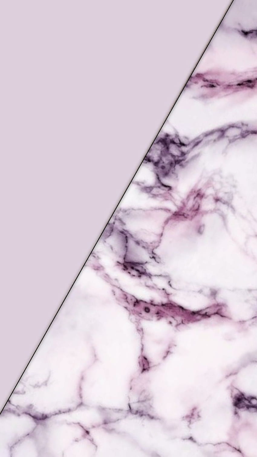 Iphone em mármore roxo empoeirado Papel de parede de celular HD