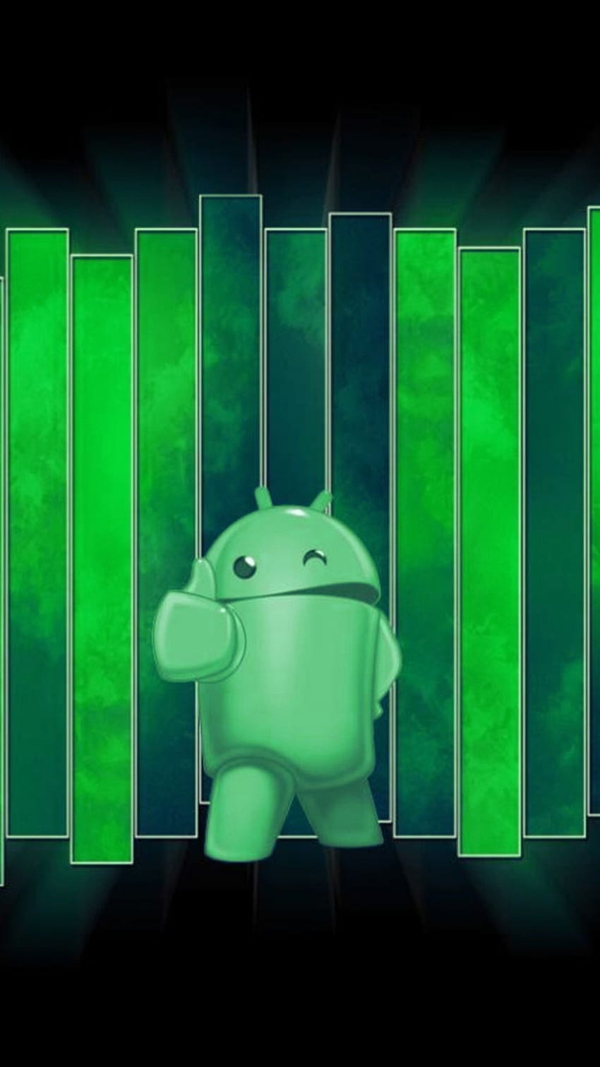 Green android Logos, android logo green HD phone wallpaper