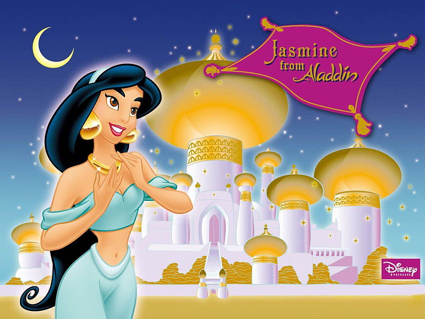 : Disney Princess Jasmine, princesa jasmine disney papel de parede HD