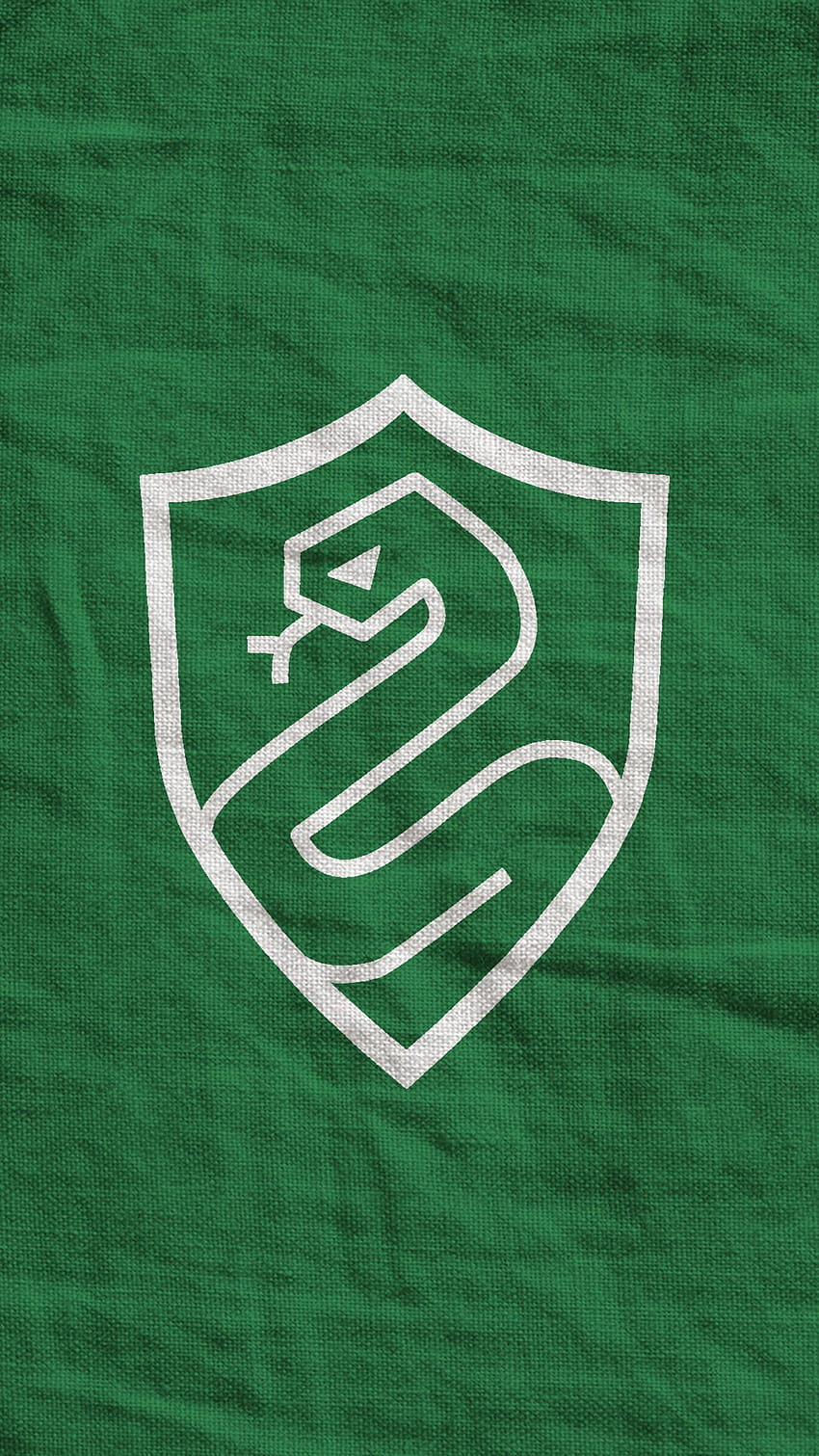 Slytherin for each based on the wizarding world logos HD phone wallpaper