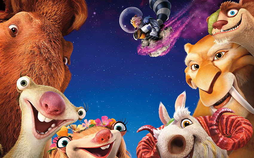 Ice Age Collision Course Animation HD wallpaper