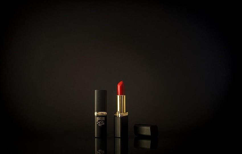 szminka, czerwona, L'oreal , sekcja styl, loreal Tapeta HD