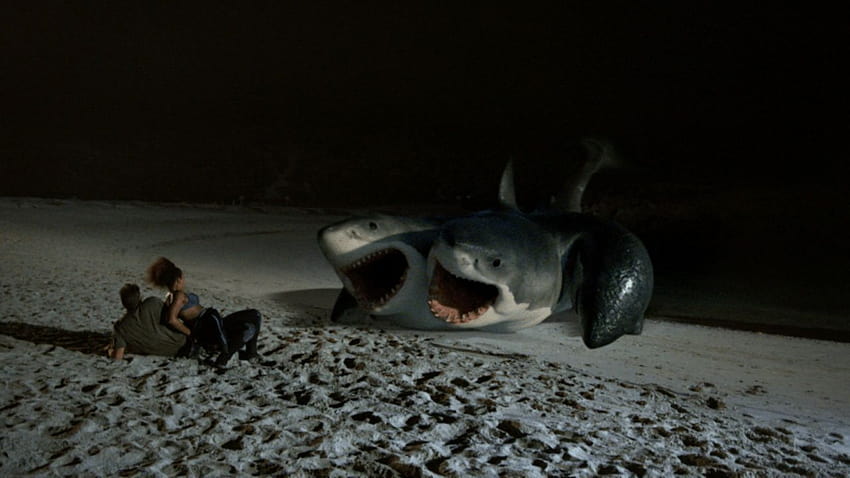 6, 3 headed shark attack HD wallpaper