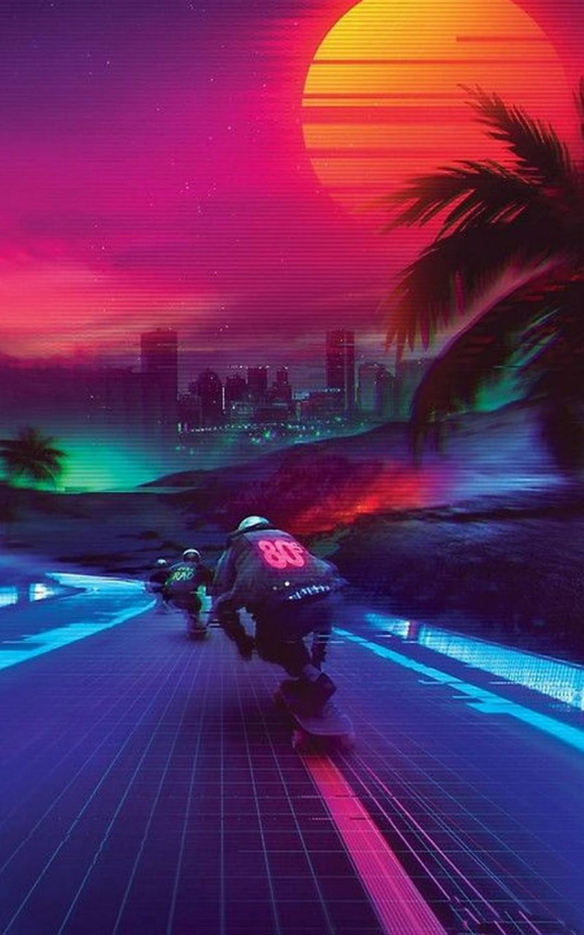 Retrowave S20 S21 Note 149 3360000001 [1080x1920] for your , Mobile & Tablet HD phone wallpaper