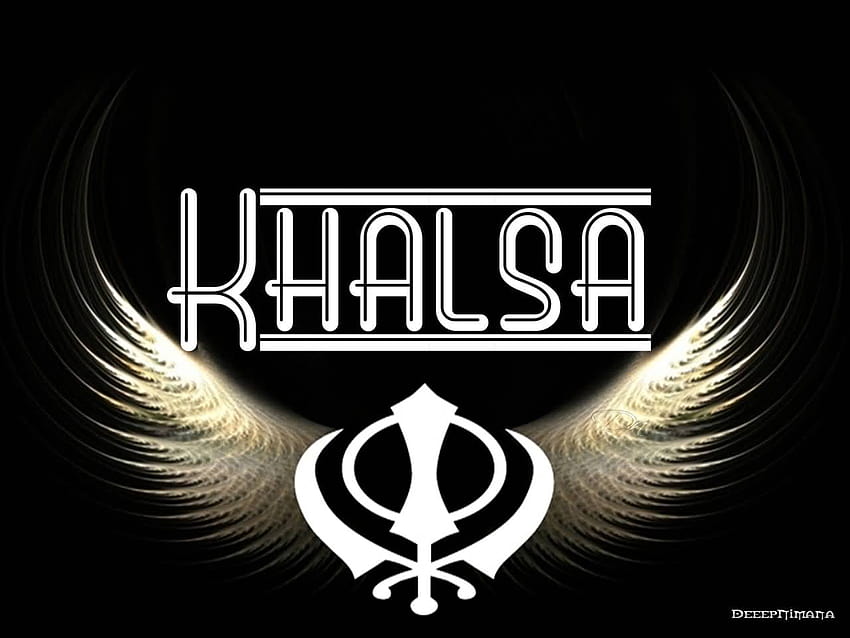 Khalsa-Gruppe, Khanda HD-Hintergrundbild