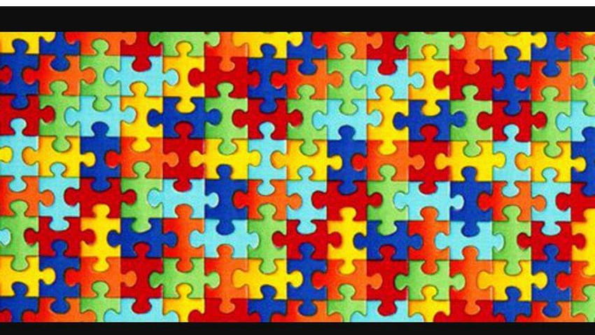 자폐증 퍼즐 아이패드 HD 월페이퍼