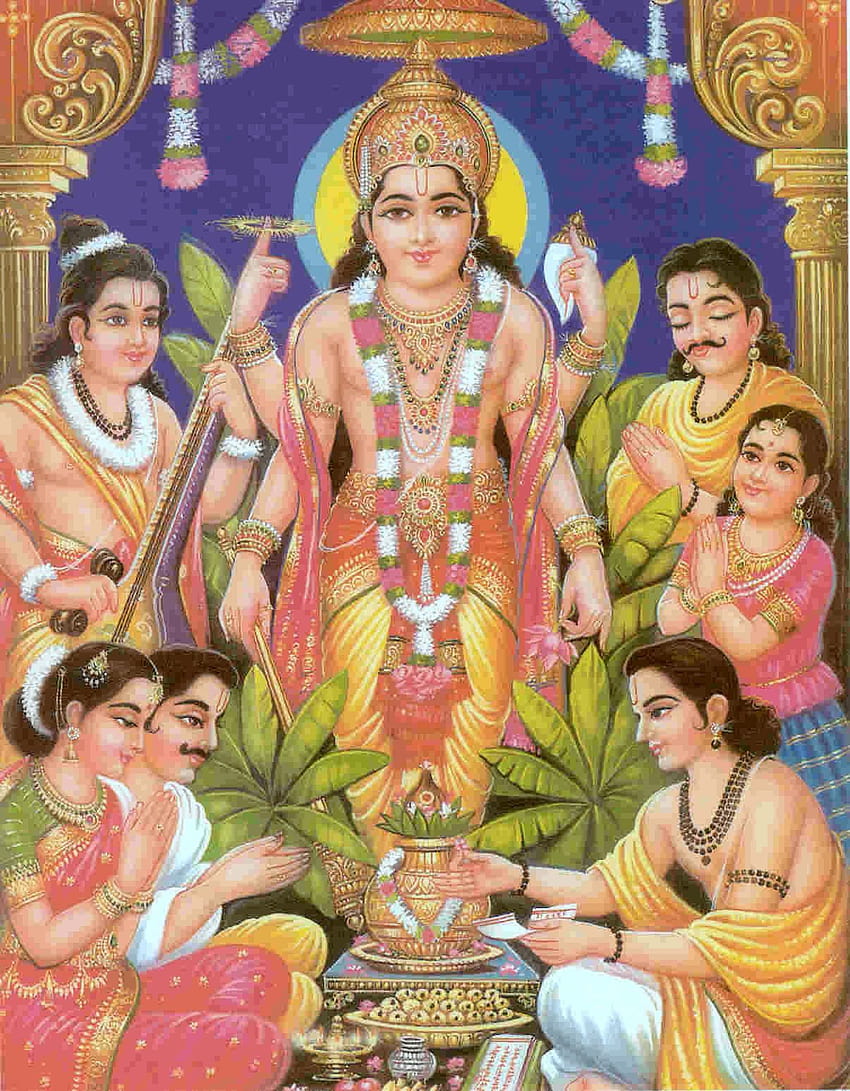 Lord Satyanarayan hindudevotionalblog, satyanarayana swami HD phone  wallpaper | Pxfuel
