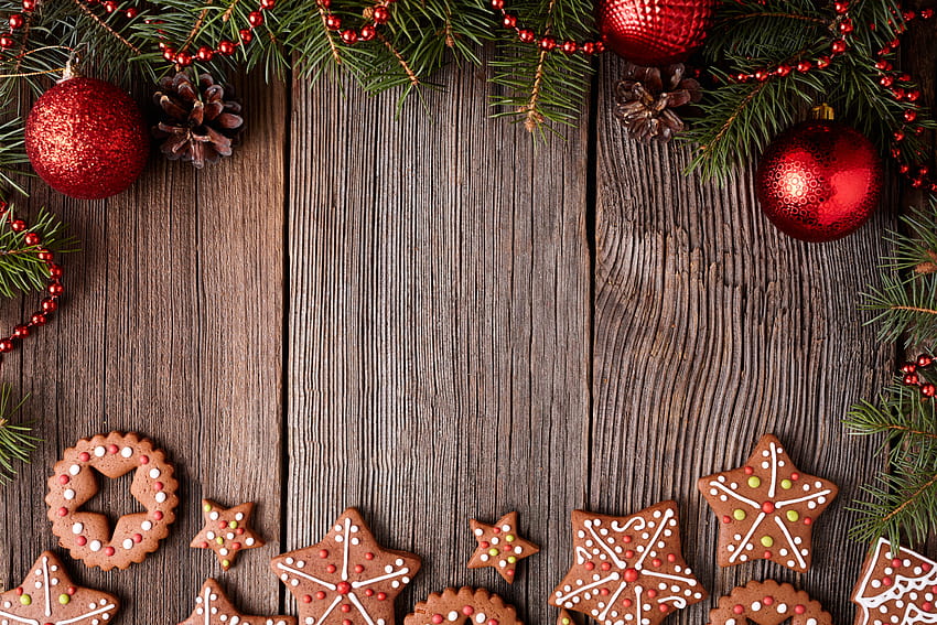 Christmas Food Balls Cookies Template greeting card 5616x3744, 5616x3744 christmas HD wallpaper