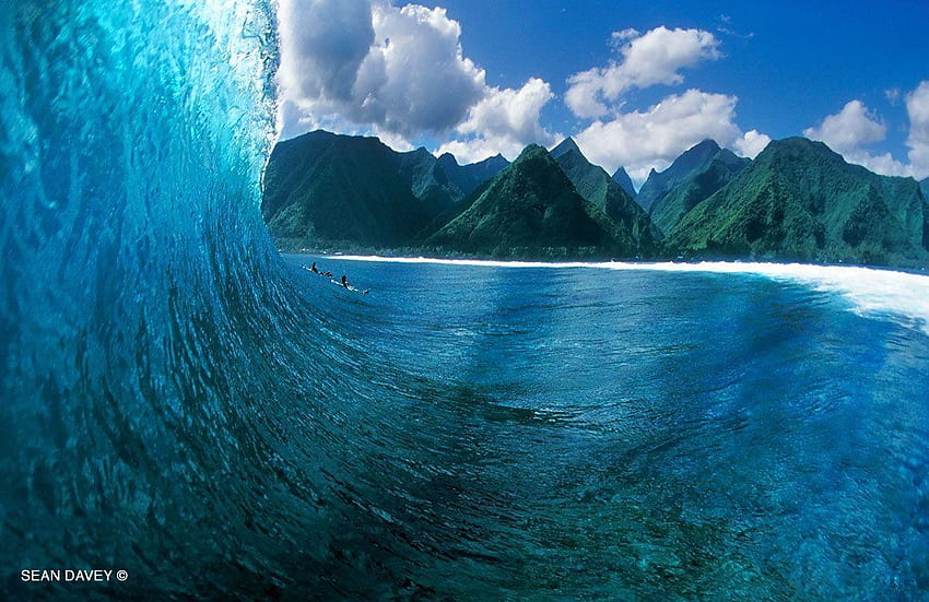 teahupoo surf HD wallpaper
