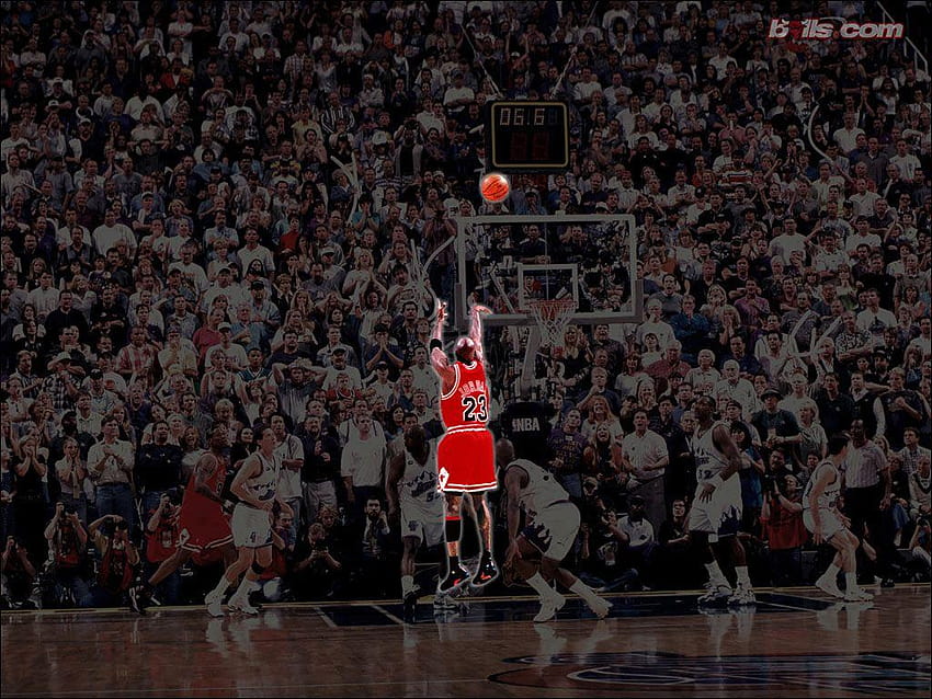 Michael Jordan Last Shot, jordan 45 HD wallpaper