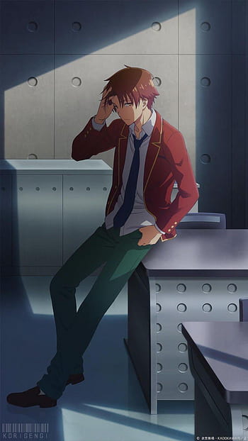 Mobile wallpaper: Anime, Brown Hair, Minimalist, Classroom Of The Elite, Kiyotaka  Ayanokōji, 1338287 download the picture for free.