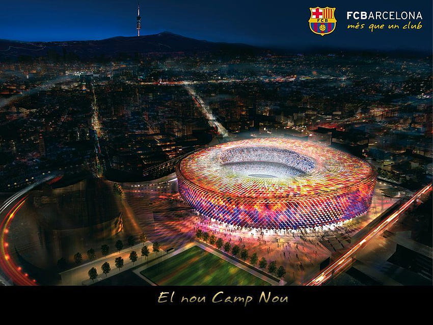 Camp Nou HD-Hintergrundbild