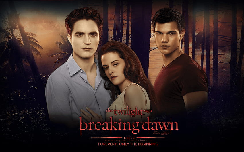 Twilight Series Breaking Dawn und Twilight forever HD-Hintergrundbild