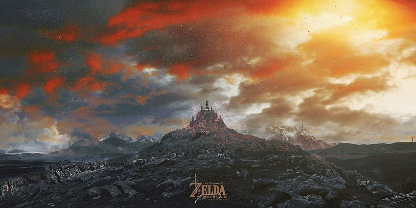 The Legend of Zelda : Breath of the Wild โดย Pyrogas ลมหายใจของ Zelda แห่งป่า วอลล์เปเปอร์ HD