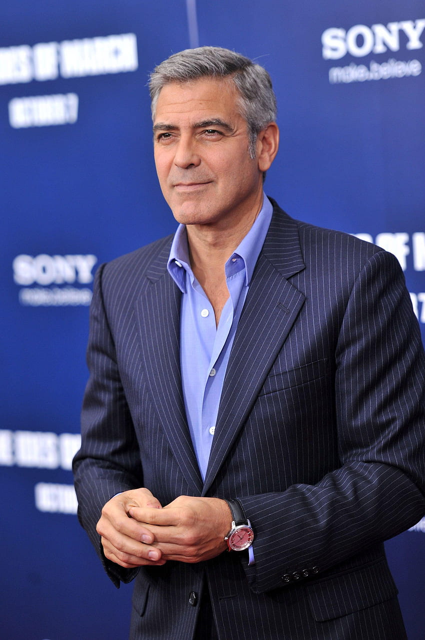 George Clooney For iPhone Celebrities, 조지 클루니 2018 HD 전화 배경 화면
