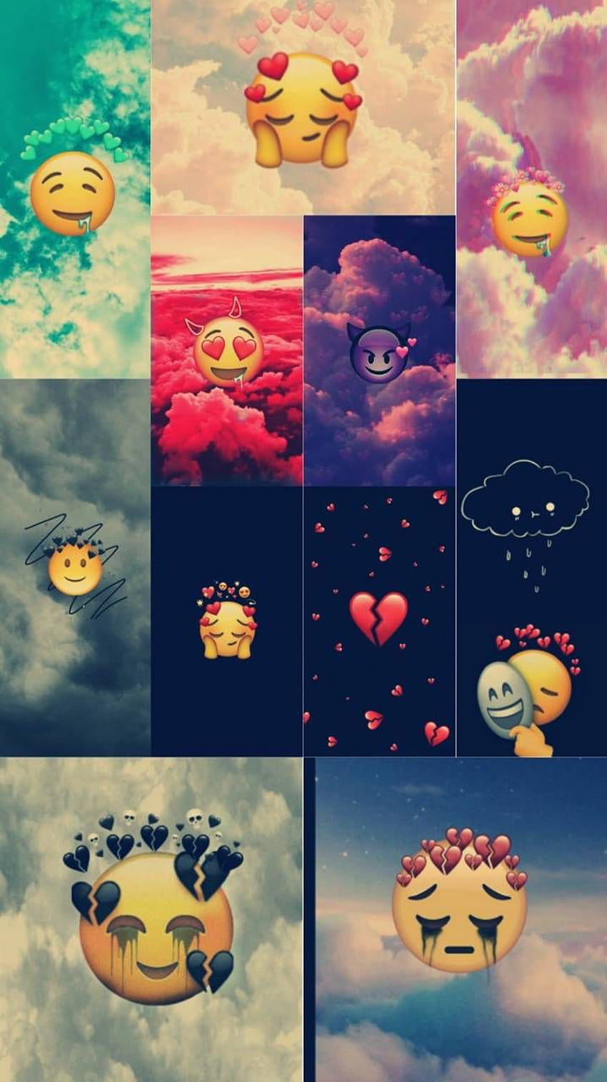 Pecinta Emoji oleh Jugheadfan, emoji sedih iphone wallpaper ponsel HD