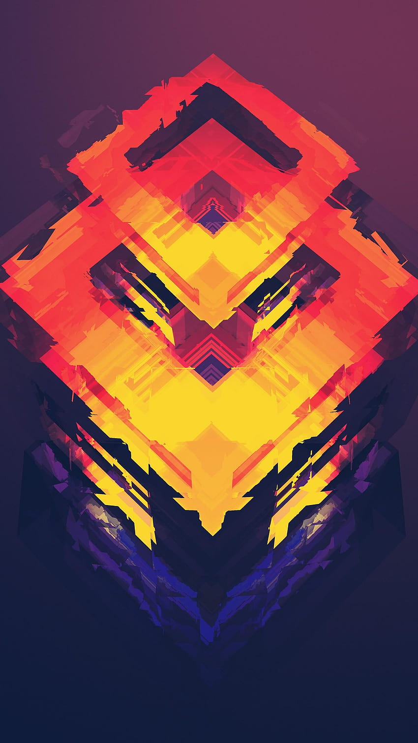 abstract, polygon, iphone , android, polygon iphone HD phone wallpaper