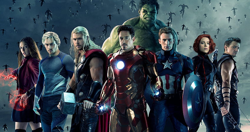 Avengers Age of Ultron Ultra, postacie z Marvela Tapeta HD