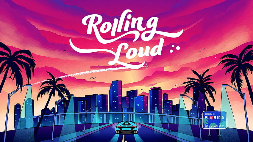 Rolling Loud Festival 2019 Live Stream, 2019 bergulir keras miami Wallpaper HD