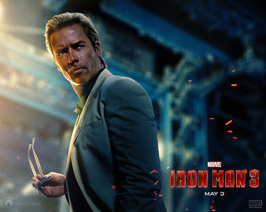 Everything about PowerPoint & : Official Iron Man 3 Movie, iron man aldrich killian HD wallpaper
