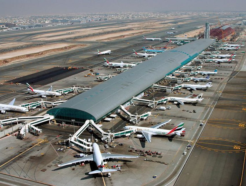 16 najlepszych pomysłów na lotnisko w Dubaju, międzynarodowe lotnisko w Dubaju Tapeta HD