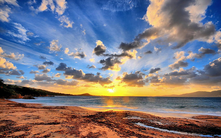 10 Crazy Beautiful Sunset, estetyczne ujęcia zachodu słońca Tapeta HD