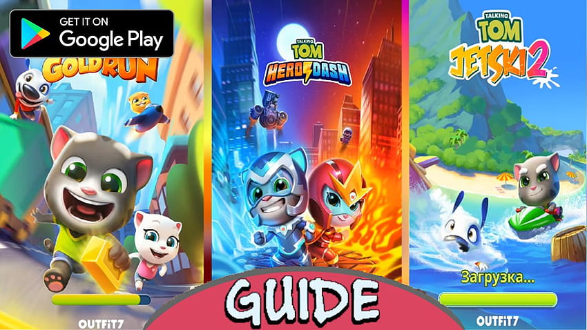 Guide for Talking Tom Hero Dash for Android HD wallpaper