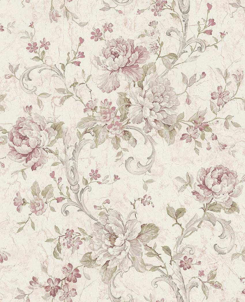 Antiqued Rose in Dusty Mauve from the Vintage Home 2 Collect – BURKE DECOR, dusty rose HD phone wallpaper