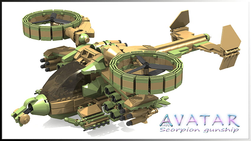 AT99 Scorpion Gunship from Avatar  Lego design Lego ship Lego  spaceship