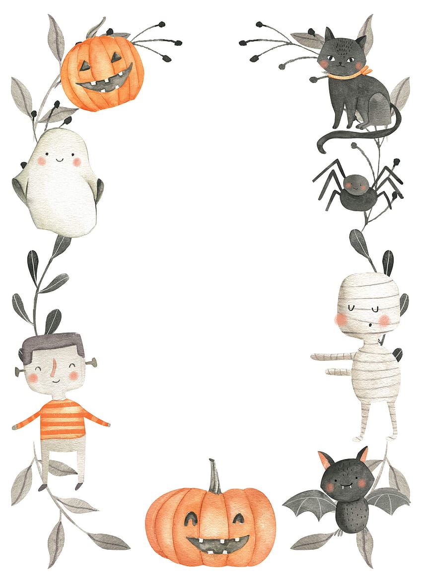 Cute Halloween Printable Invitation, halloween invitations HD phone wallpaper