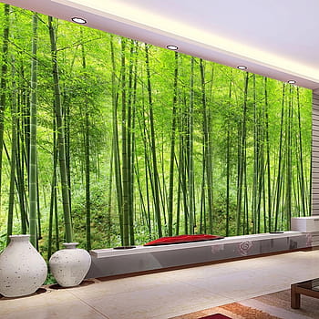 AS Creation Dekora Natur 6 Wallpaper Roll  21in  Bamboo Design  Green   RONA