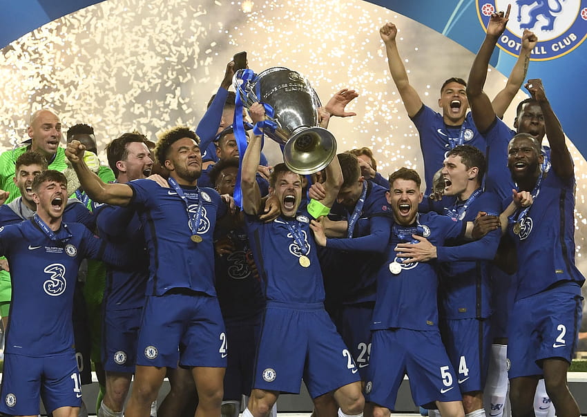 Christian Pulisic, Chelsea vencen al Manchester City para ganar el título de la Liga de Campeones, la liga de campeones de chelsea 2021 fondo de pantalla
