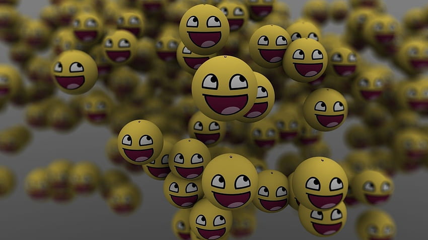 2048x1152 Emoji, laughing emoji HD wallpaper