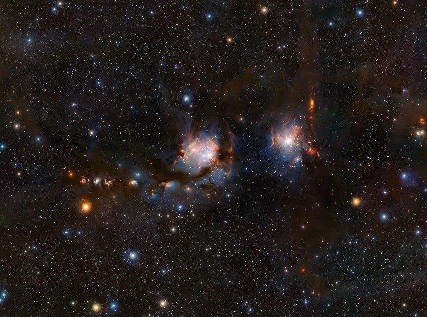 ESO의 Dustbuster는 숨겨진 별을 밝히고 더 지저분한 조명을 밝힙니다. HD 월페이퍼