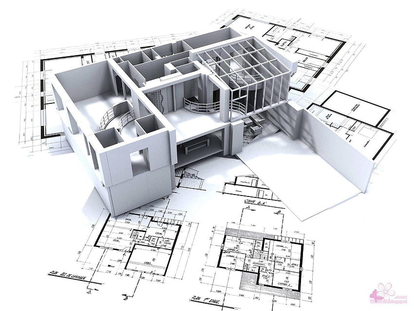 Архитектурни планове на къщи Архитекти Планове на къщи Невероятно HD тапет