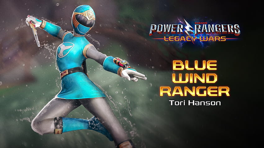 Twitter 上的 Power Rangers: Legacy Wars：, ranger du vent bleu Fond d'écran HD
