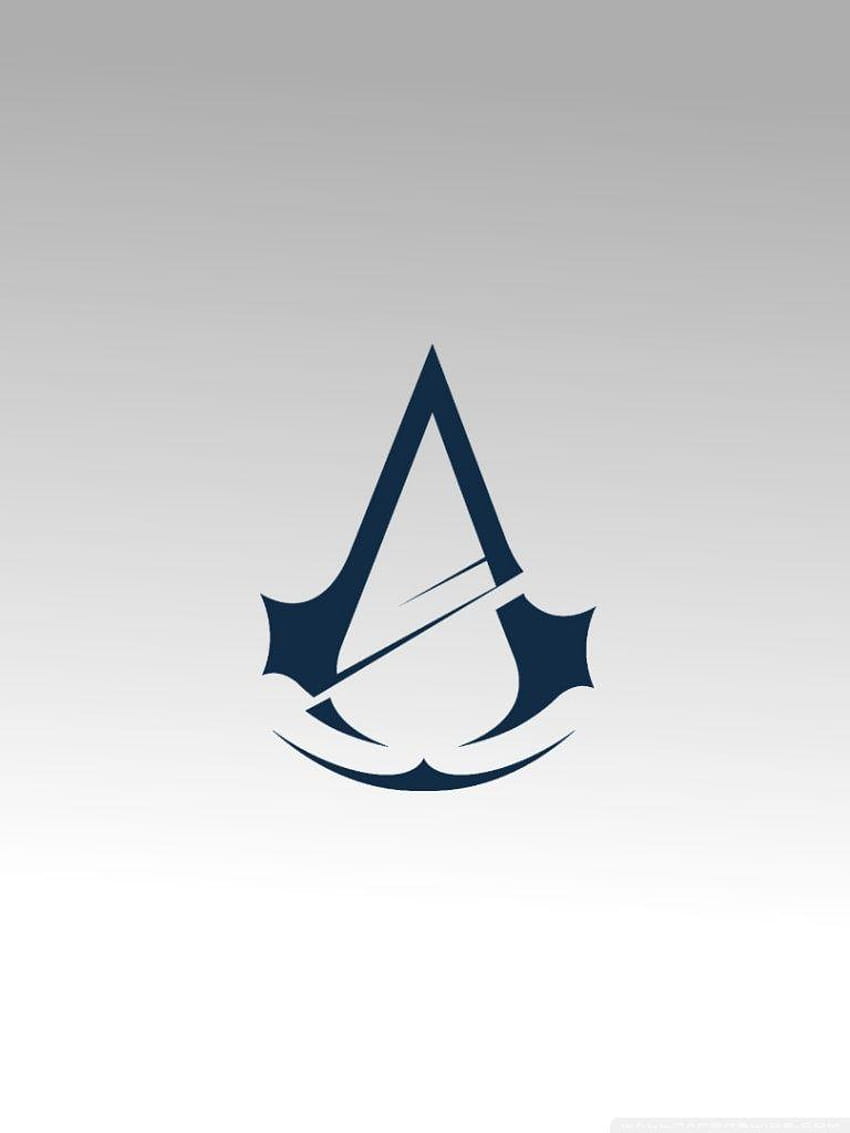 Лого на Assassins Creed Unity с висока резолюция ❤, лого на Assassin Creed за мобилни устройства HD тапет за телефон