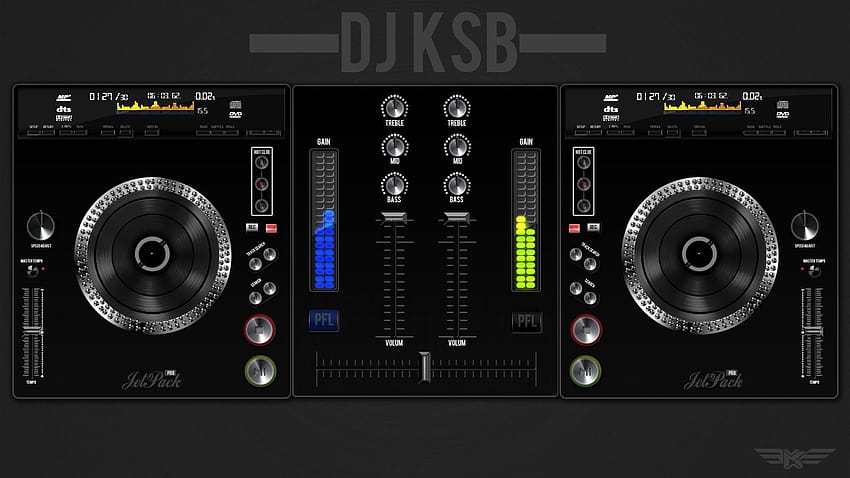 DJ-Elektronik-Mixer-Musik-Sound, DJ-Box HD-Hintergrundbild