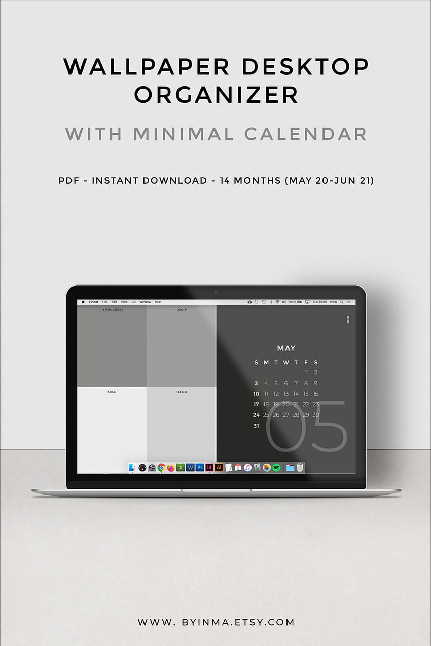 organizer with 2020 2021 calendar, Minimalist background, … HD phone wallpaper