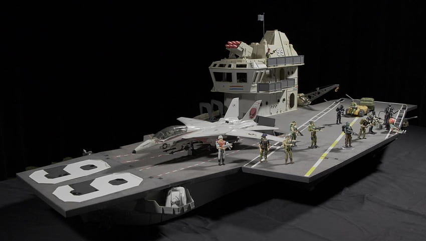 Hottest holiday toys: The largest G.I. Joe toy ever made, 1985's USS Flagg, gi joe uss flagg HD wallpaper