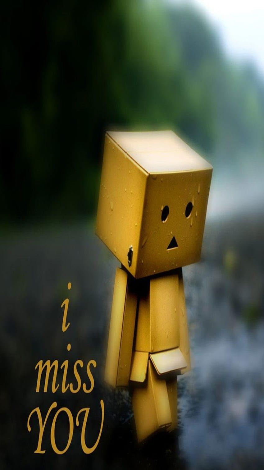 Sad toy saying I miss you iphone high resolution, i miss u pic sad HD phone wallpaper