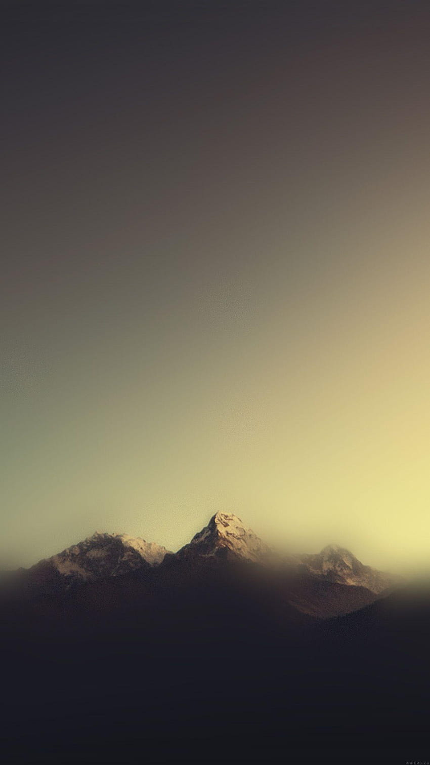 Mountain Blur Minimal Nature Android HD phone wallpaper