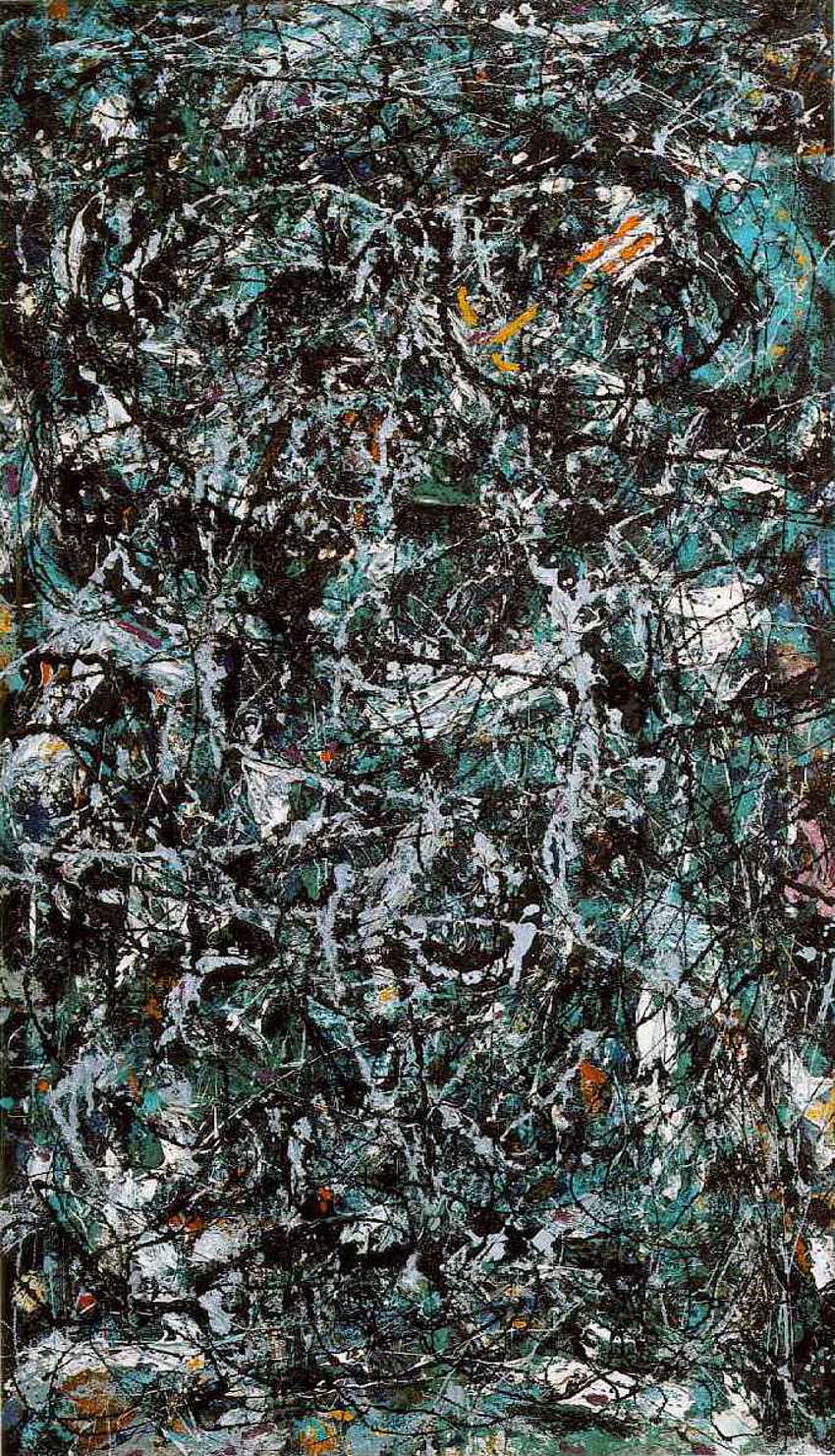 Abstract Expressionism, jackson pollock phone HD phone wallpaper