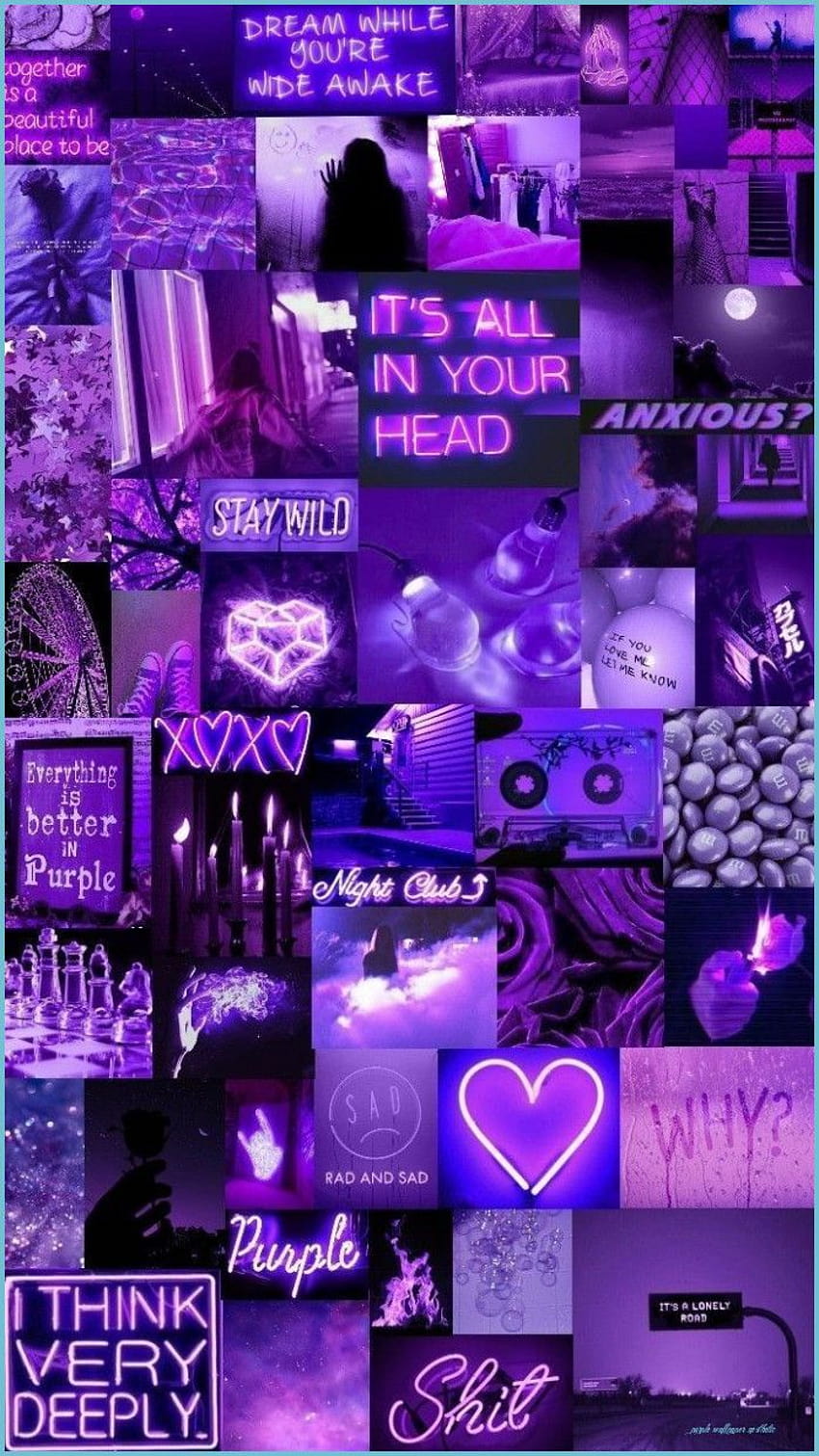 Purple Purple in, aesthetic purple cute HD phone wallpaper | Pxfuel