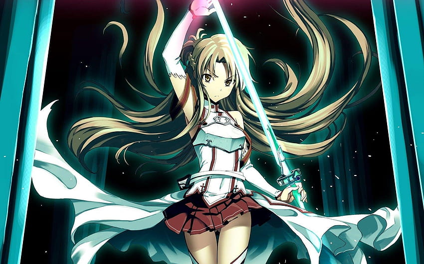 Schwertkunst Online, Yuuki Asuna, Anime Girls / HD-Hintergrundbild